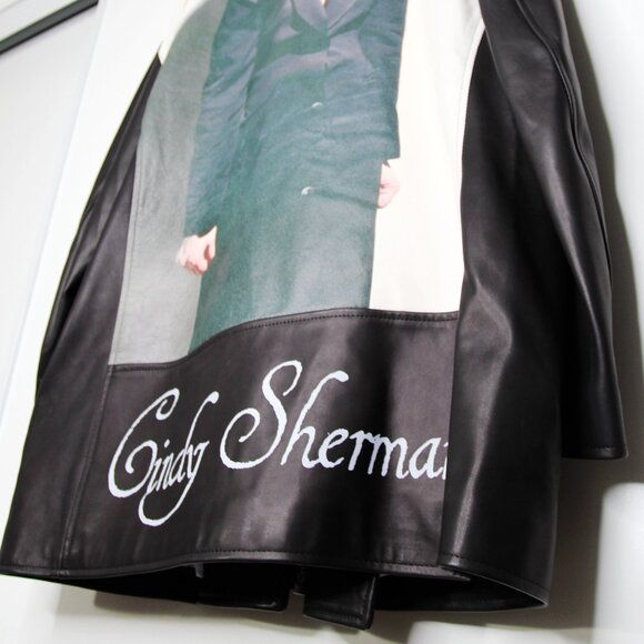 BNWT SS18 UNDERCOVER x CINDY SHERMAN BIKER LEATHER JACKET 2 - Picture 10 of 15